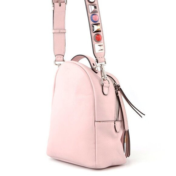 FENDI Pink Leather Shoulder Bag - Picture 2 of 16